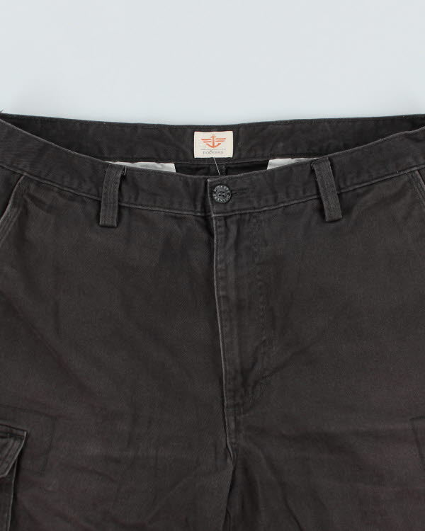 Vintage Dockers Wide Leg Cargo Shorts - W34 L9