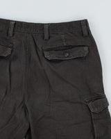 Vintage Dockers Wide Leg Cargo Shorts - W34 L9