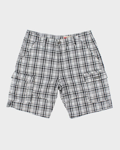 Vintage Wrangler Patterned Cargo Shorts - W34 L9