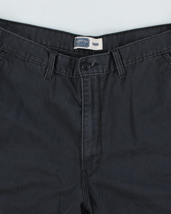 Vintage Signature Baggy Cargo Shorts - W38 L10