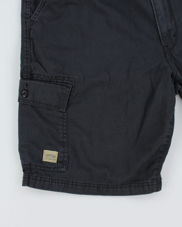 Vintage Signature Baggy Cargo Shorts - W38 L10