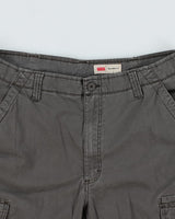 Vintage Wrangler Long Legged Relaxed Fit Cargo Shorts - W36 L15