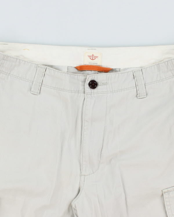 Vintage Dockers Wide Fit Cargo Shorts - W33 L10