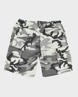 Vintage Snow Camouflage Cargo Shorts - W32 L9