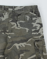Vintage Camouflage Cargo Shorts - W40 L10