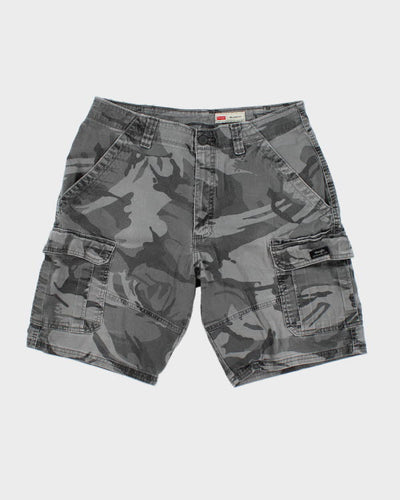 Vintage Camouflage Cargo Shorts - W34 L9