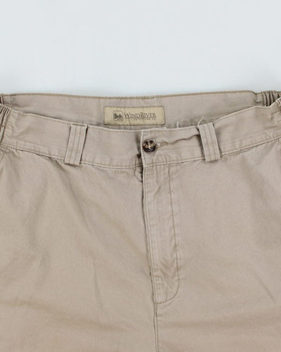 Vintage Heavyweight Baggy Fit Cargo Shorts - W36 L9