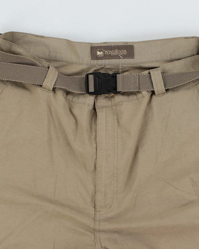 Vintage Baggy Belted Cargo Shorts - W42 L9