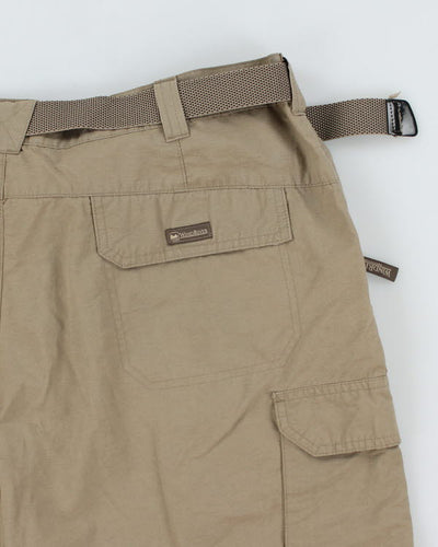Vintage Baggy Belted Cargo Shorts - W42 L9