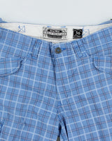 Vintage Checked Heavyweight Cargo Shorts - W36 L13