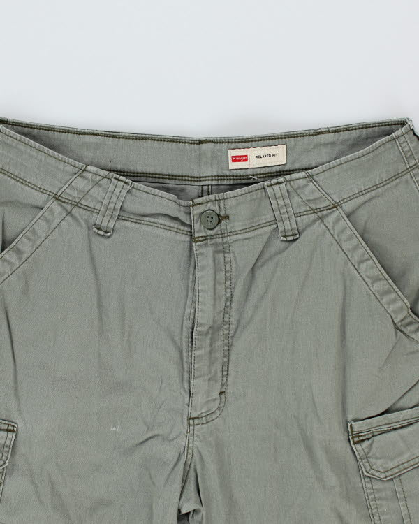 Vintage Relaxed Fit Wrangler Cargo Trousers - W34 L9