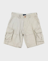 Polo Ralph Lauren Cream Cargo Shorts - W36
