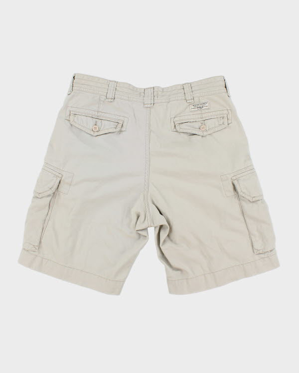 Polo Ralph Lauren Cream Cargo Shorts - W36