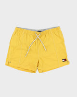 Tommy Hilfiger Yellow Swim Shorts - M