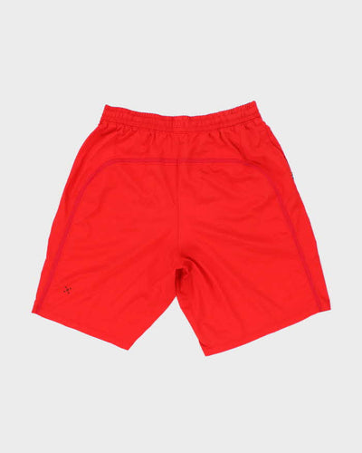 Men's Lululemon Red Lightweight Sports Shorts - S