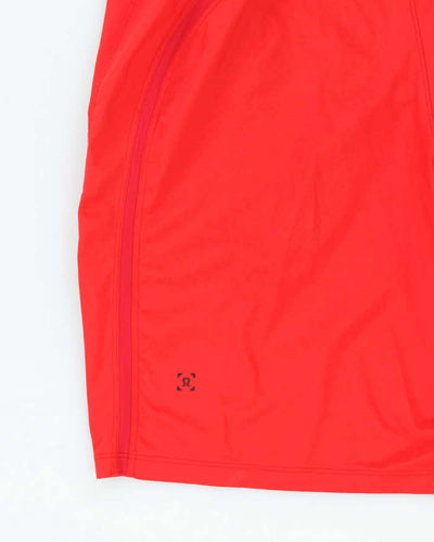 Men's Lululemon Red Lightweight Sports Shorts - S