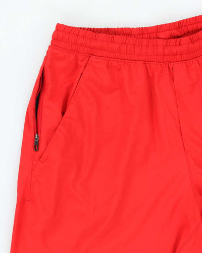 Men's Lululemon Red Lightweight Sports Shorts - S