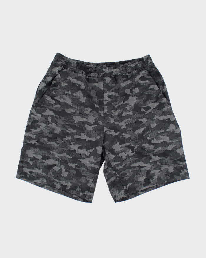 Men's Lululemon Lightweight Camouflage Running Sports Shorts - M