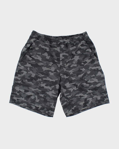 Men's Lululemon Lightweight Camouflage Running Sports Shorts - M