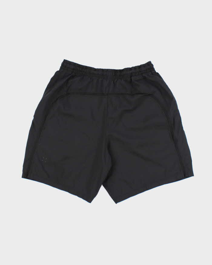 Men's Lululemon Lightweight Black Loose Sports Shorts - S