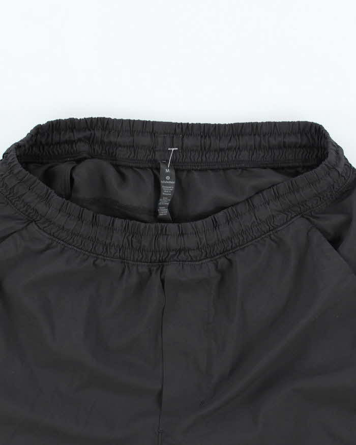 Men's Lululemon Lightweight Black Loose Sports Shorts - S
