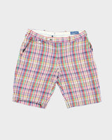 Vintage Y2K Ralph Lauren Pink Patterned Shorts - W32 L10