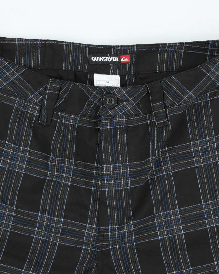 Vintage Y2K Quiksilver Relaxed Patterned Board Shorts - W32 L10