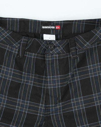Vintage Y2K Quiksilver Relaxed Patterned Board Shorts - W32 L10