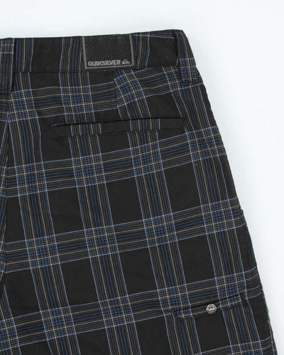 Vintage Y2K Quiksilver Relaxed Patterned Board Shorts - W32 L10