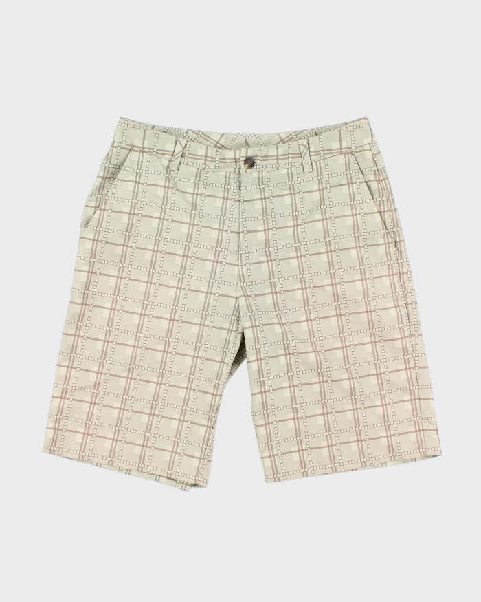 Vintage 2000's Adidas Patterned Relaxed Board Shorts - W32 L11