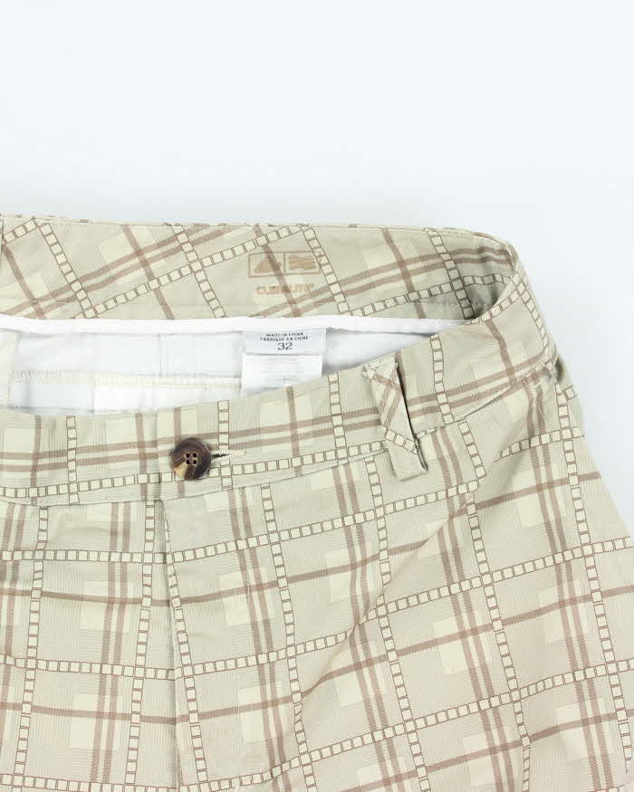 Vintage 2000's Adidas Patterned Relaxed Board Shorts - W32 L11