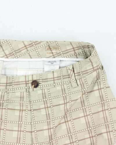 Vintage 2000's Adidas Patterned Relaxed Board Shorts - W32 L11