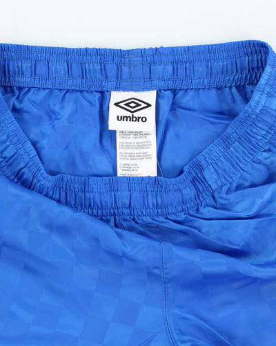 Vintage 2000's Umbro Checked Lightweight Sports Shorts - W26 L5