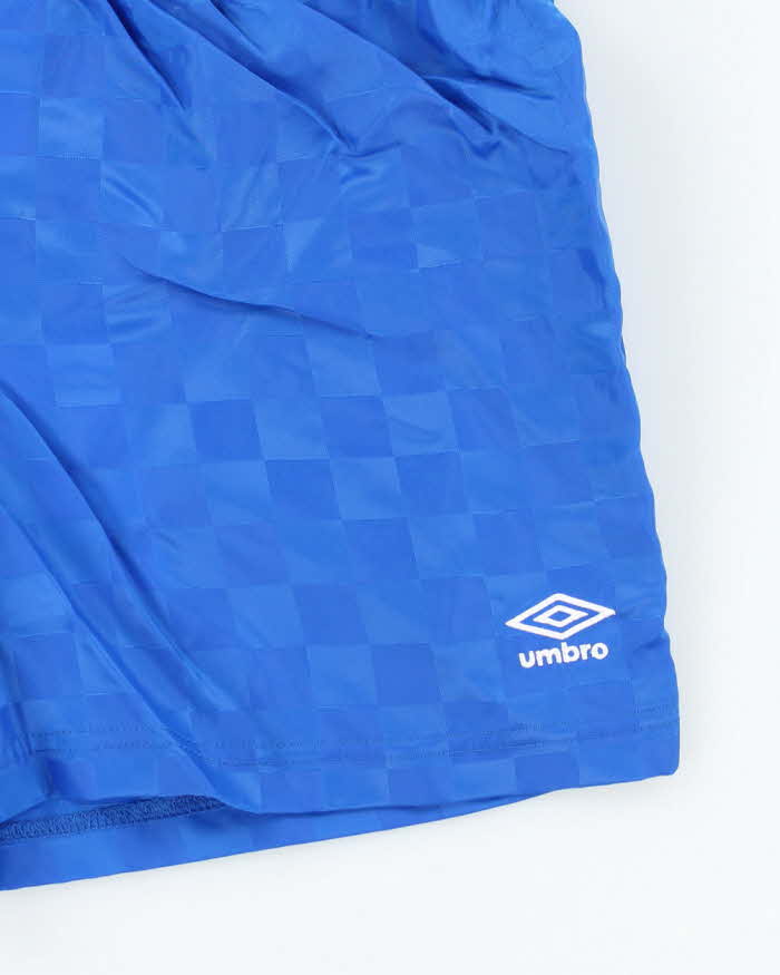 Vintage 2000's Umbro Checked Lightweight Sports Shorts - W26 L5