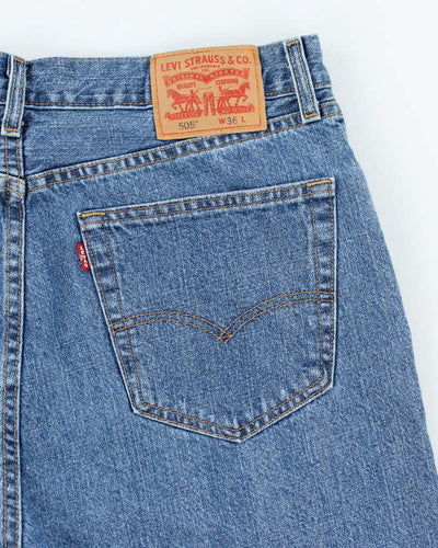 Vintage Levi's 505 Medium Wash Denim Shorts - W32 L10