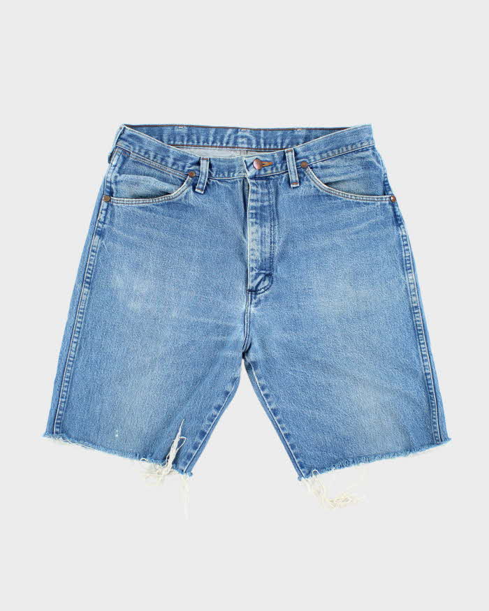 Vintage 90's Wrangler Cut Off Raw Hem Denim Shorts - W30 L9