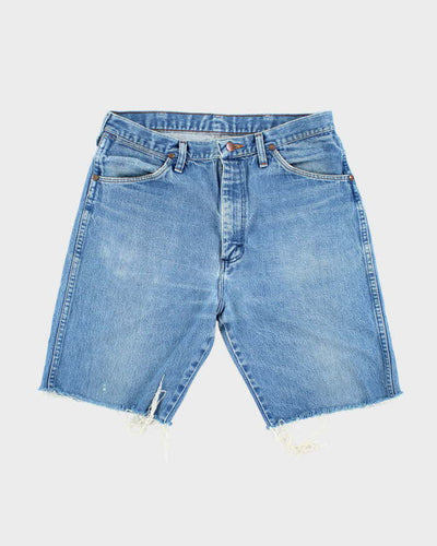 Vintage 90's Wrangler Cut Off Raw Hem Denim Shorts - W30 L9