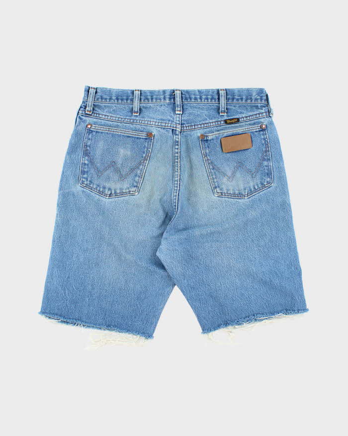 Vintage 90's Wrangler Cut Off Raw Hem Denim Shorts - W30 L9