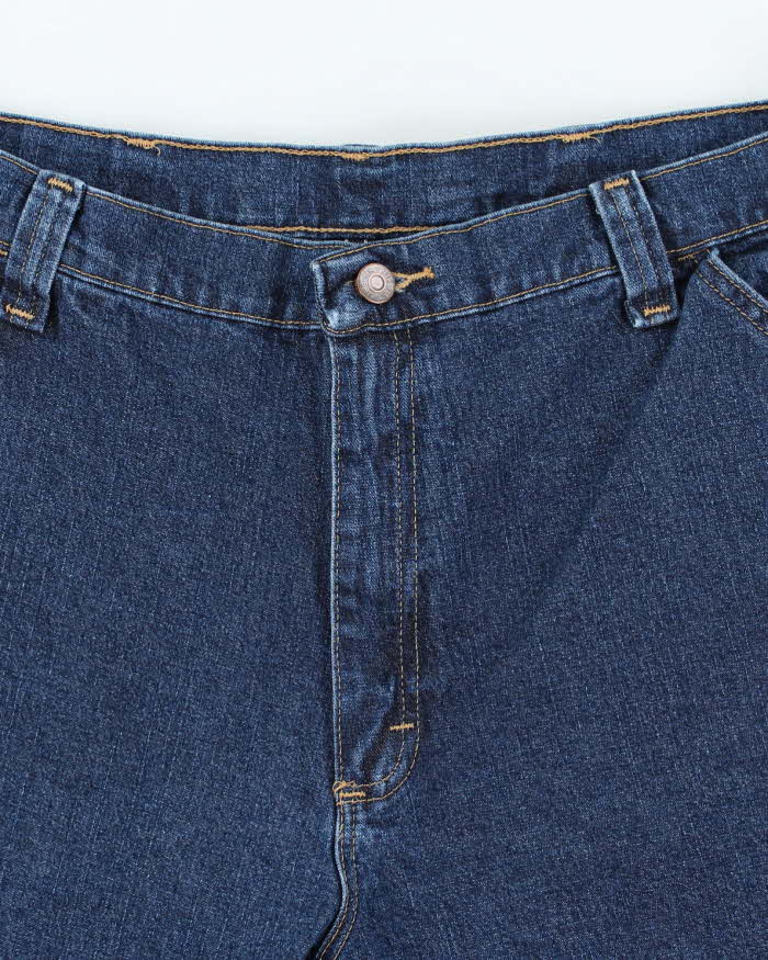 Vintage 90's Wrangler Dark Wash Baggy Jeans - W36 L10