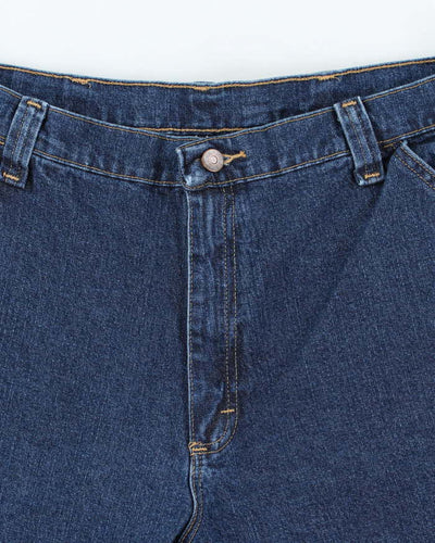 Vintage 90's Wrangler Dark Wash Baggy Jeans - W36 L10