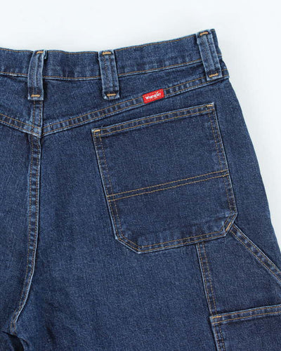 Vintage 90's Wrangler Dark Wash Baggy Jeans - W36 L10