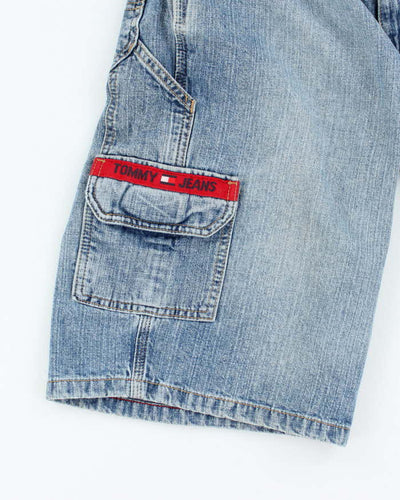 Vintage 2000's Tommy Hilfiger Light Wash Denim Shorts - W32 L13