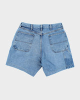 Vintage Y2K High Waisted Light Wash Denim Shorts - W32 L9