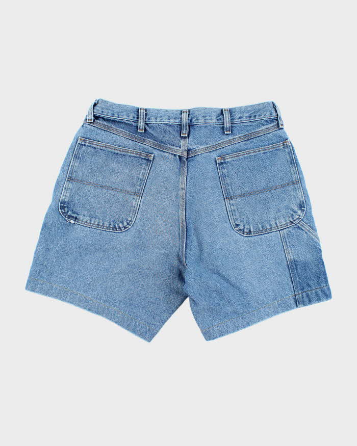 Vintage Y2K High Waisted Light Wash Denim Shorts - W32 L9