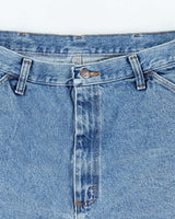 Vintage Y2K High Waisted Light Wash Denim Shorts - W32 L9