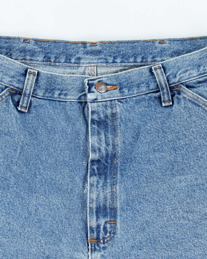 Vintage Y2K High Waisted Light Wash Denim Shorts - W32 L9