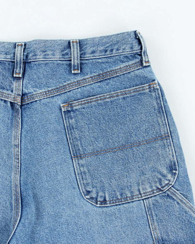 Vintage Y2K High Waisted Light Wash Denim Shorts - W32 L9