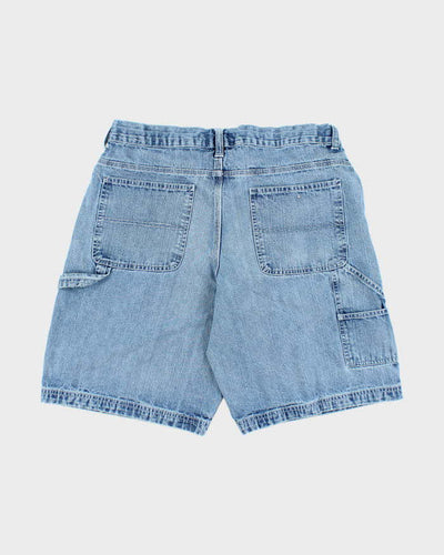 Vintage Y2K Urban Star Light Wash Carpenter Denim Shorts - W32 L10
