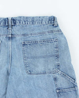 Vintage Y2K Urban Star Light Wash Carpenter Denim Shorts - W32 L10