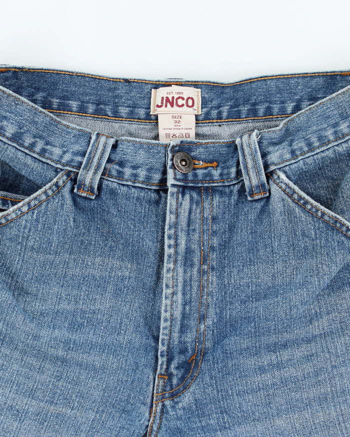 Vintage Y2K JNCO Medium Wash Denim Shorts - W30 L10